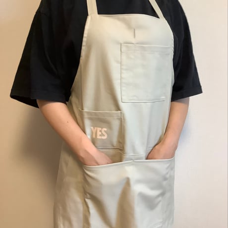 [🌟新発売] UTILITY APRON “ YES”  PKA1  SAND BEIGE  COLOR