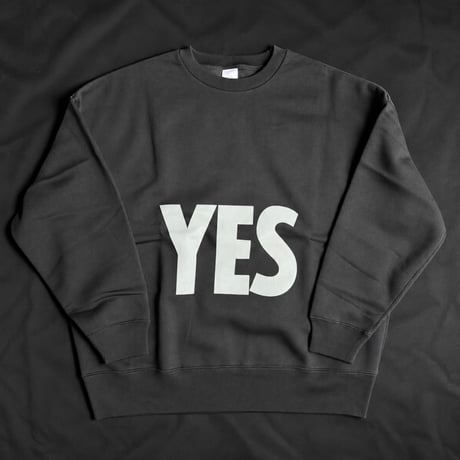 SWEAT  SHIRTS  “YES”  (BLACK  COLOR )