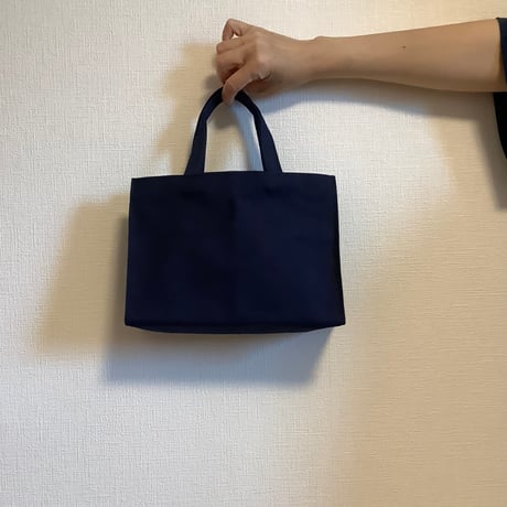 [🌟新発売] NEW XーSMALL MARKET  BAG ”YES” (BLACK COLOR)※内側にポケットがございます。