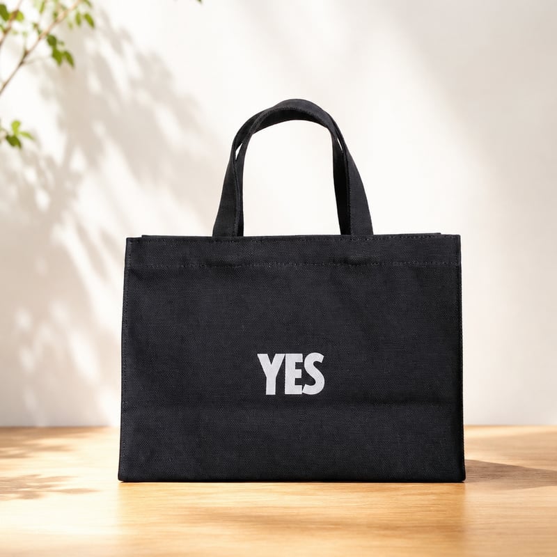 🌟新発売] NEW XーSMALL BAG ”YES” (BLACK COLOR)※内側にポ