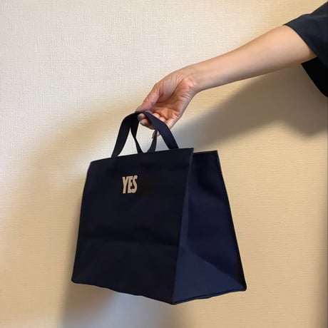 [🌟新発売] MARKET BAG “NEW MEDIUM”  ”YES“MM1  ( DARK  NAVY  COLOR )