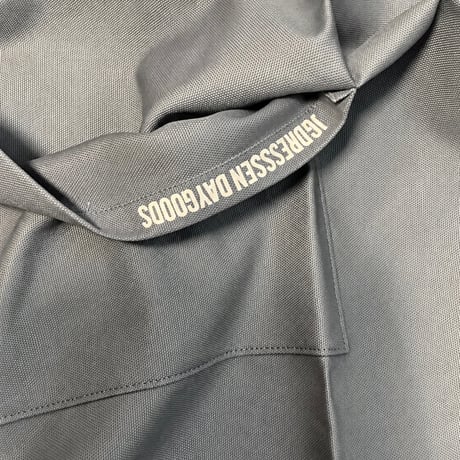[🌟新発売　]ADULT  APRON ”YES！GOOD  JOB！“ APRON (生成りロゴ)GREY COLOR