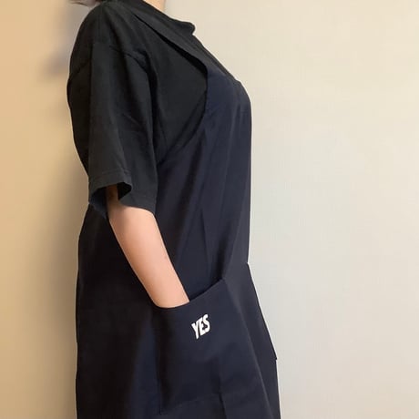[🌟新発売] EASY APRON “ YES”  EY2 DARK  NAVY  COLOR