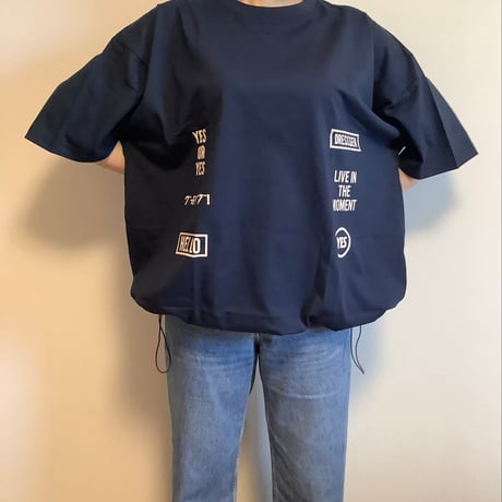 [🌟新発売] DRAWCORD T-SHIRTS DC2  DARK  NAVY   COLOR