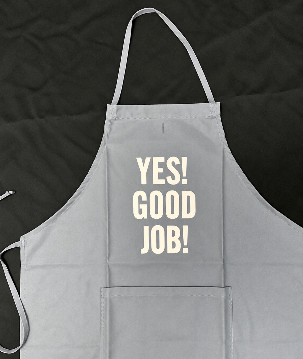 🌟新発売 ]ADULT APRON ”YES！GOOD JOB！“ APRON (生成り