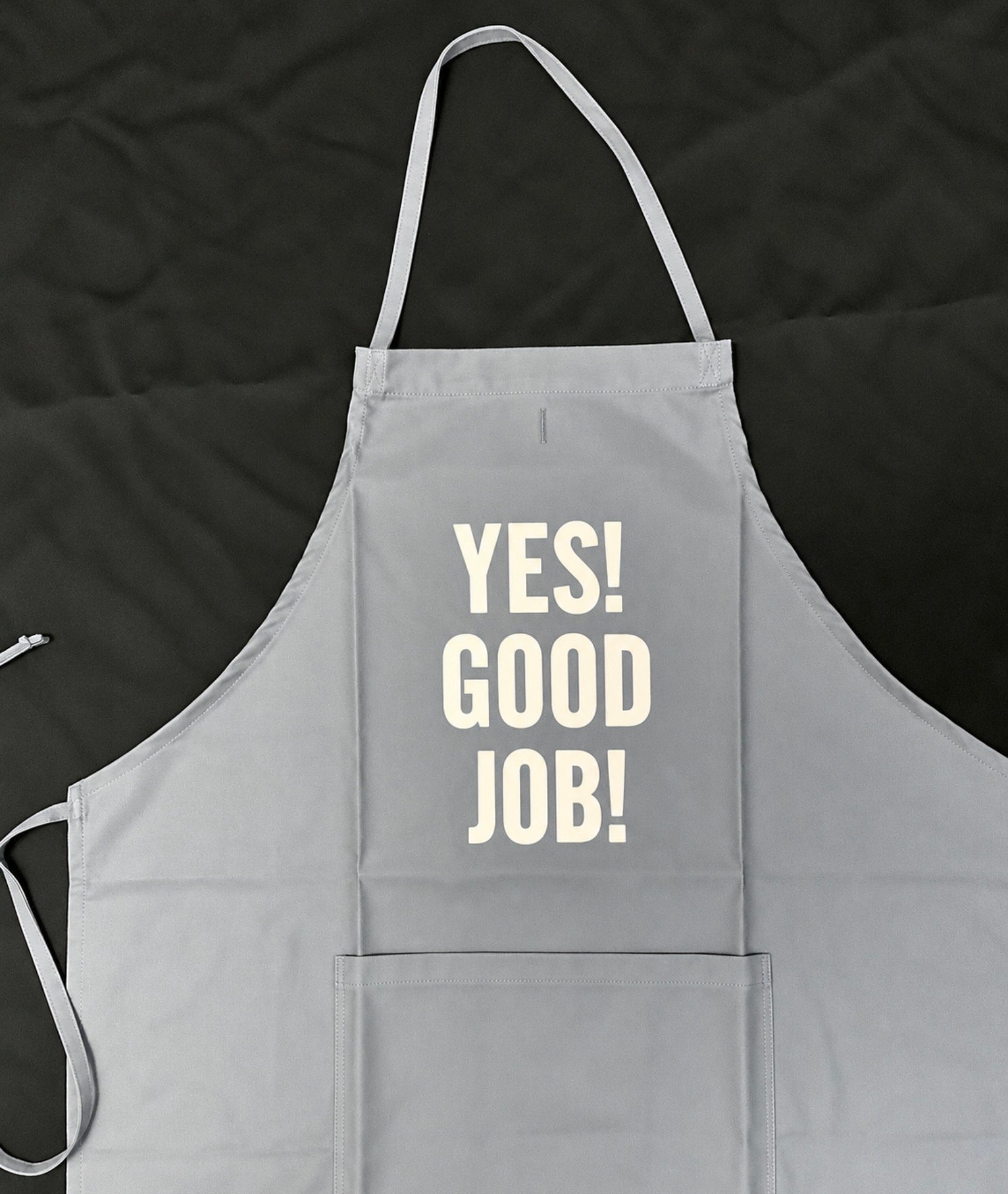 DRESSSEN ドレスセンYES! GOOD JOB! エプロン 新品未使用 🌟新発売 ]ADULT APRON ”YES！GOOD JOB！“ APRON (生成り