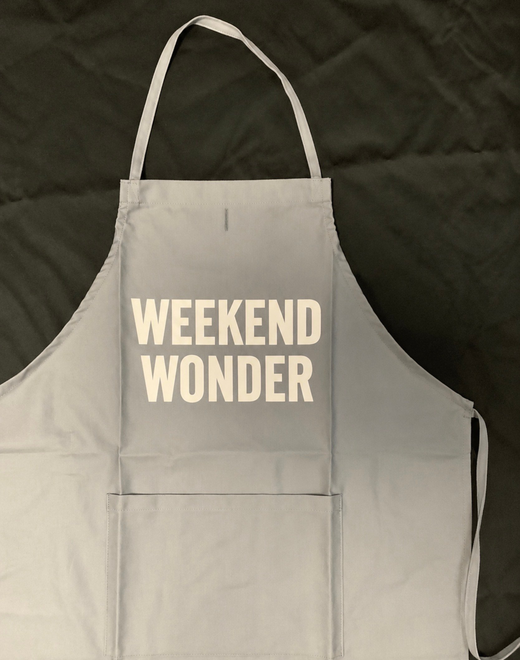 アンティーク雑貨 WEEKEND WONDER WORK APRON 🌟新発売 ]ADULT APRON ”WEEKEND WONDER“ APRON (生成り