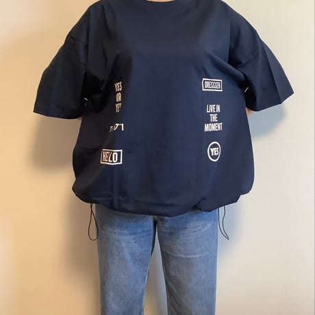 [🌟新発売] DRAWCORD T-SHIRTS DC2  DARK  NAVY   COLOR