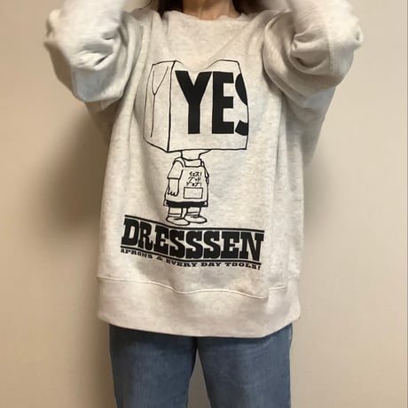 [🌟新発売] SWEAT  SHIRTS  “SKETCHBOOK3 DESIGN (GREY  COLOR  )