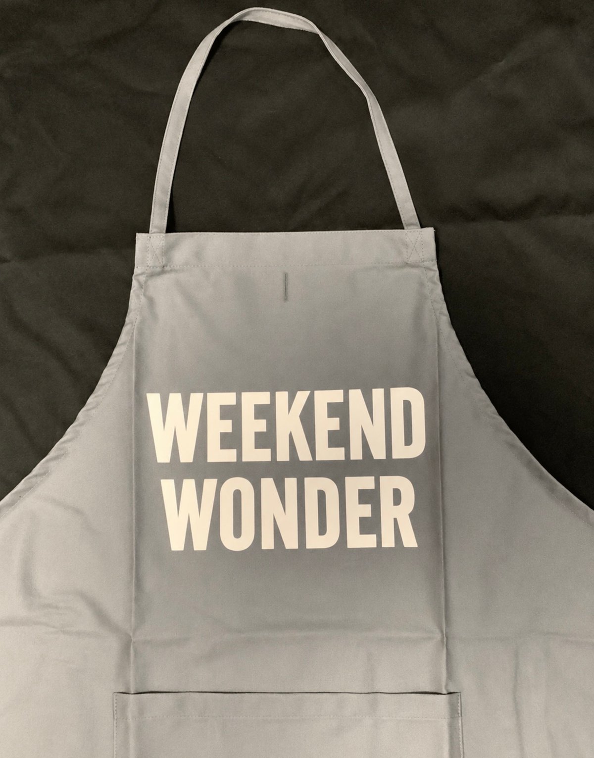 アンティーク雑貨 WEEKEND WONDER WORK APRON 🌟新発売 ]ADULT APRON ”WEEKEND WONDER“ APRON (生成り