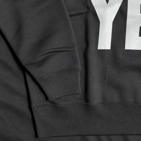 SWEAT  SHIRTS  “YES”  (BLACK  COLOR )