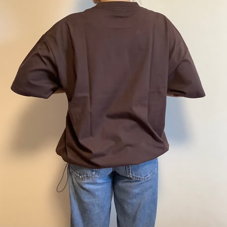 [🌟新発売] DRAWCORD T-SHIRTS DC1 DARK BROWN  COLOR