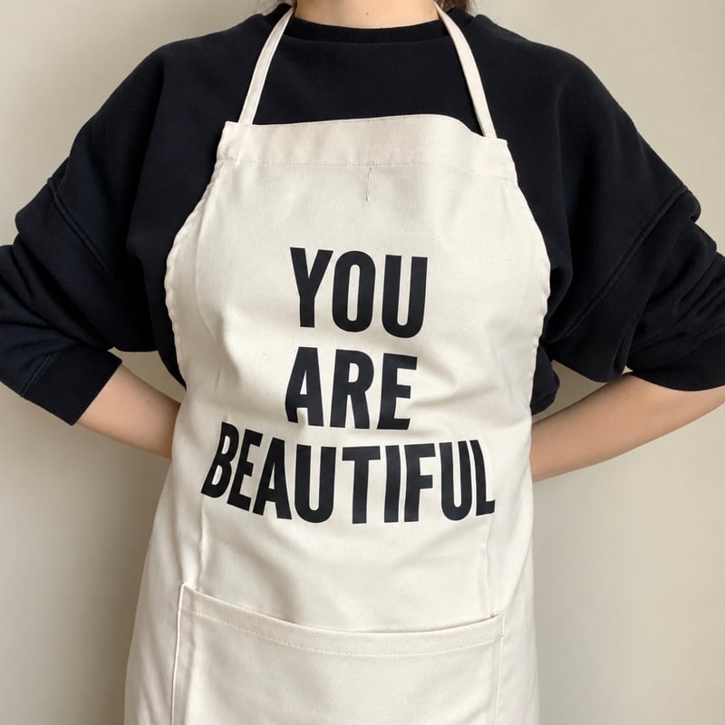 🟠9/26(土曜日)に再入荷します。 ADULT APRON “ YOU ARE BEAU