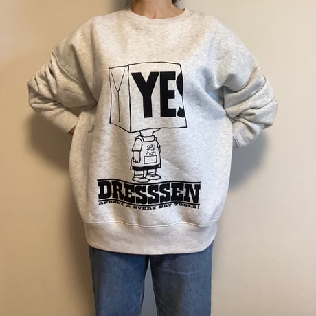 [🌟新発売] SWEAT  SHIRTS  “SKETCHBOOK3 DESIGN (GREY  COLOR  )