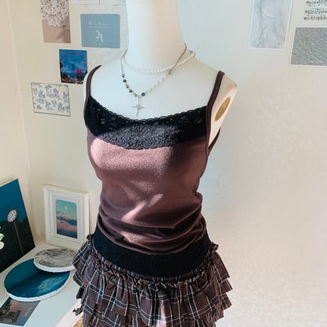 48バニーレースキャミソール