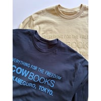 Book Vendor Long Sleeve T-shirt  ( Logo/Navy,Sand)