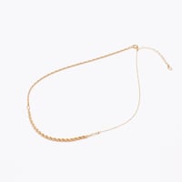 vortex necklace 22N101adjust K18GP
