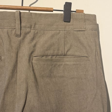 PHIGVEL MAKERS Co. 2026AW PMAW-PT02 WORKADAY SLACKS (stone beige)