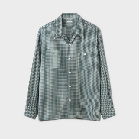 PHIGVEL‐MAKERS Co． C/W PLAID LS SHIRT (VIRIDIAN)