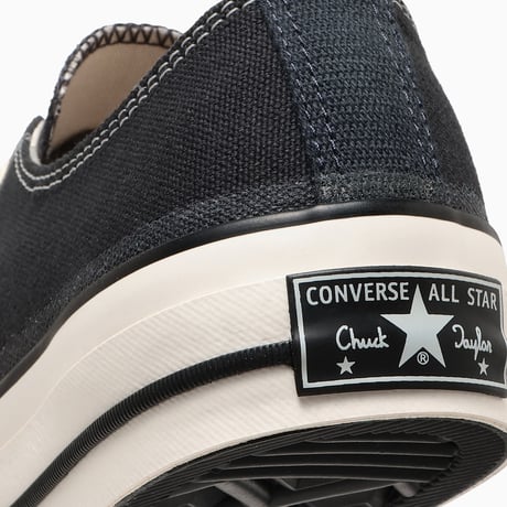 CHUCK TAYLOR CANVAS OX(SMOKY BLACK)
