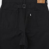 PHIGVEL‐MAKERS Co. 301BK CLASSIC BLACK JEANS (Wide‐Black)