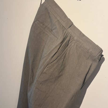 PHIGVEL MAKERS Co. 2026AW PMAW-PT02 WORKADAY SLACKS (stone beige)