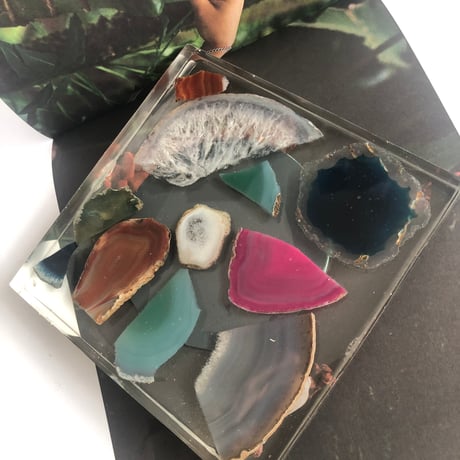 agate  mirror