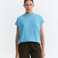 THINKIG MU / VOLTA T-SHIRT  / DARK DUSK