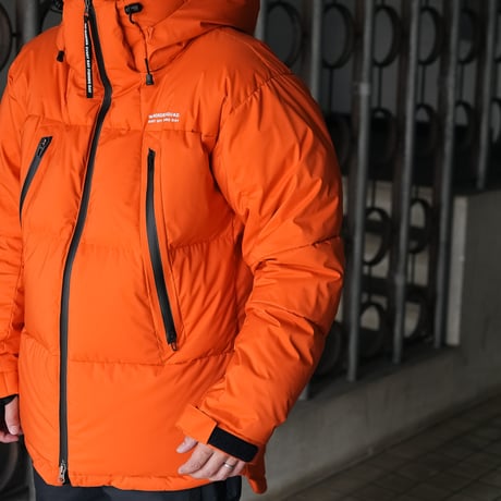 NBD防水DOWN JACKET - ORANGE