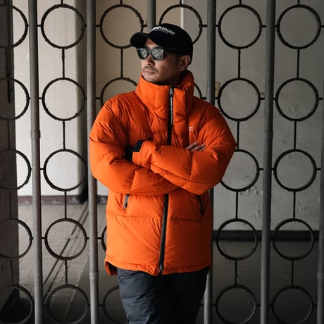 NBD防水DOWN JACKET - ORANGE