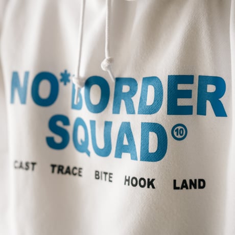 10th SQUAD HOODIE - WHITE