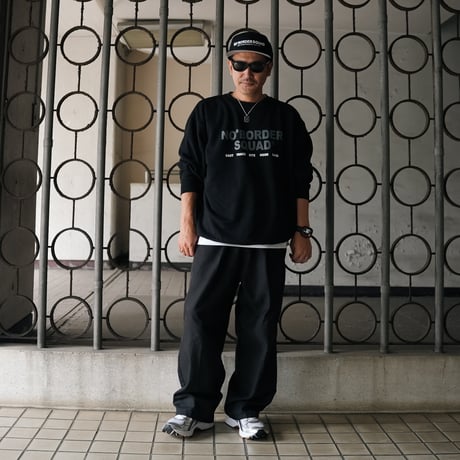 10th SQUAD SWEAT - BLACK