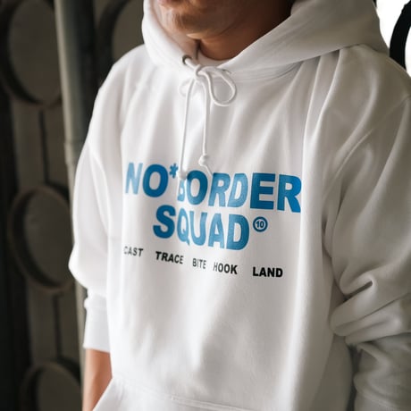 10th SQUAD HOODIE - WHITE