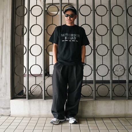 10th SQUAD TEE - BLACK/GRAY