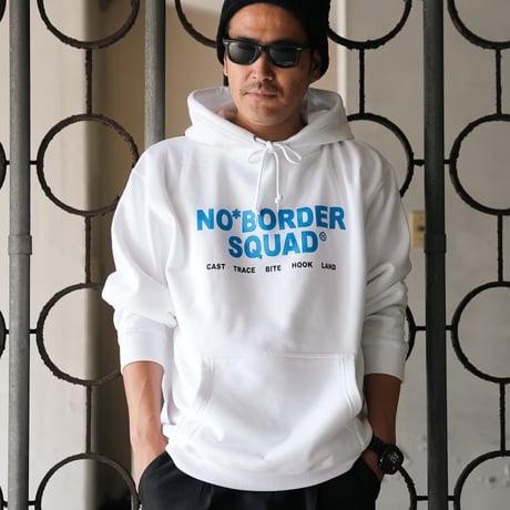 10th SQUAD HOODIE - WHITE