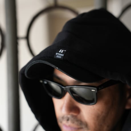 10th SQUAD HOODIE - BLACK