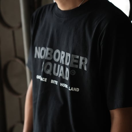 10th SQUAD TEE - BLACK/GRAY