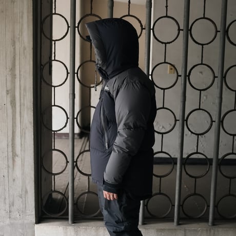 NBD防水DOWN JACKET - BLACK/GRAYコンビ