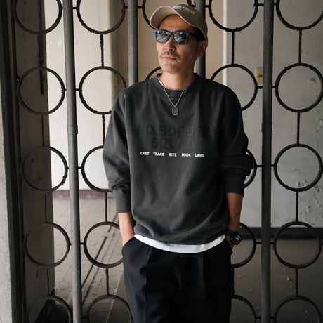 10th SQUAD LONG / T - BLACK / GRAY