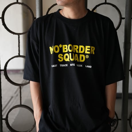 10th SQUAD TEE - BLACK / YELLOW