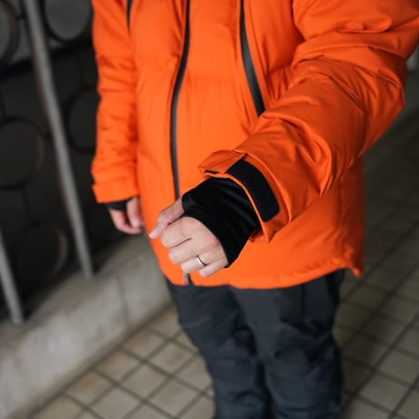 NBD防水DOWN JACKET - ORANGE