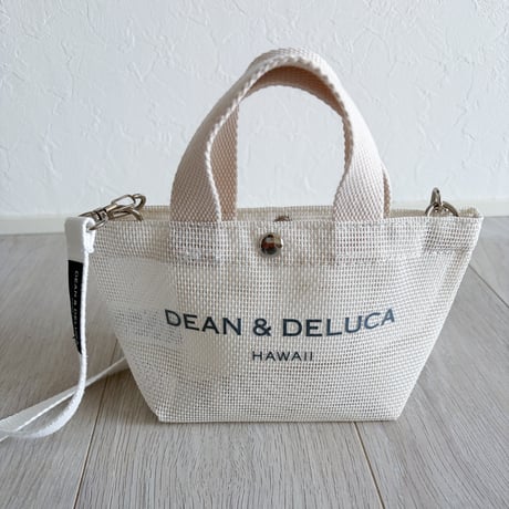 DEAN & DELUCA ハワイメッシュトートバッグ XS 2025新作♪メッシュ