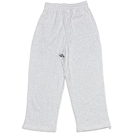 BSG LOGO RELAX-FIT STRAIGHT SWEAT PANTS　アッシュグレー　SサイズMサイズ