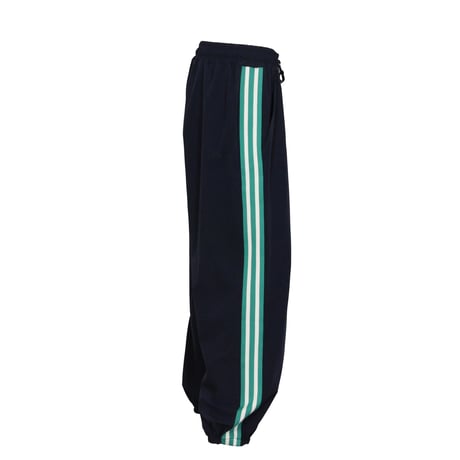 （Marble）U2609-604　ワイドロングパンツ　NAVY　UNISEX  M ・L ・XL