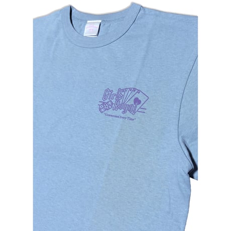 GIRLS ROYAL 5.9oz OPEN-ENDED Tee　アシッドブルー　MサイズLサイズXLサイズ