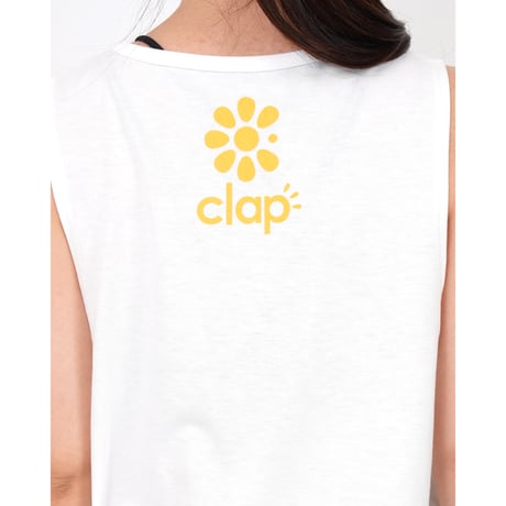 （CLAP）SUMMER CLAP BOXTANK　ホワイト
