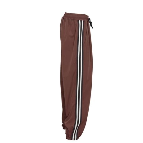 （Marble）U2609-604　ワイドロングパンツ　BROWN　UNISEX  M ・L ・XL
