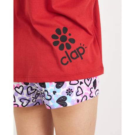 （CLAP）SMILECLAPHEART DOLMAN L　レンガ