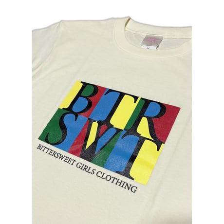 BTRSWT LAYERED ART Tee　アイボリー　MサイズLサイズXLサイズ