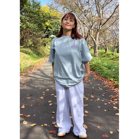 BSG LOGO RELAX-FIT STRAIGHT SWEAT PANTS　アッシュグレー　SサイズMサイズ